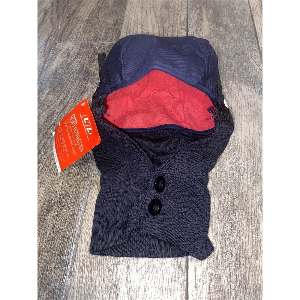 New Protective Industrial Products Winter Head Face Protection 365-1620 Navy‎